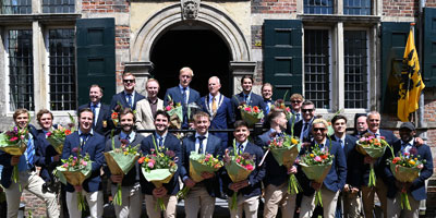 Huldiging kampioenen