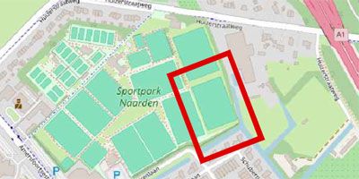 Kunstgrasveld bij RC 't Gooi