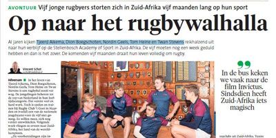 Tjeerd Aikema, Dion Boegschoten, Nordin Geels, Tom Heine en Twan Stevens